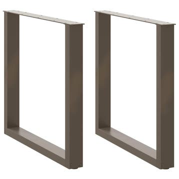 Eettafelpoten U-vorm 80cm: Geef je tafel direct een upgra..., Huis en Inrichting, Tafelpoot, 50 tot 100 cm, Verzenden, 50 tot 100 cm