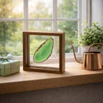 Agaat Plak - Hoogte: 82 cm - Breedte: 43 cm- 46 g - (2)