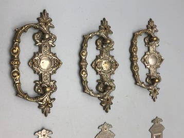 Antique Quincaillerie de porte (9) - 1900-1910 - poignées