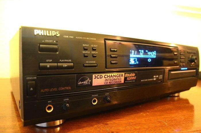 Philips - CDR 785 Cd-recorder, TV, Hi-fi & Vidéo, Radios