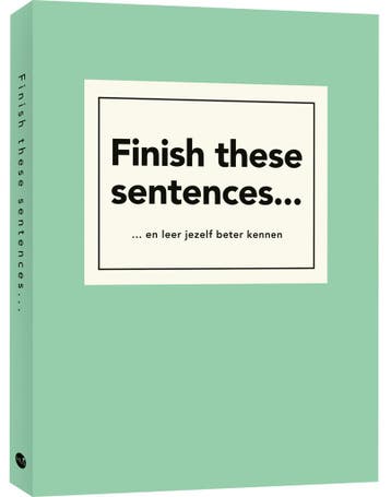 Finish these sentences… (9789045329697, Lavinia Bakker), Boeken, Overige Boeken, Verzenden, Nieuw