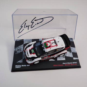 Ford Fiesta - WRC - Elfyn Evans - 2017 - Voiture miniature à