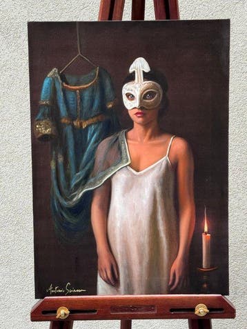 Antonio Sciacca (1957) - Senza titolo, Antiek en Kunst