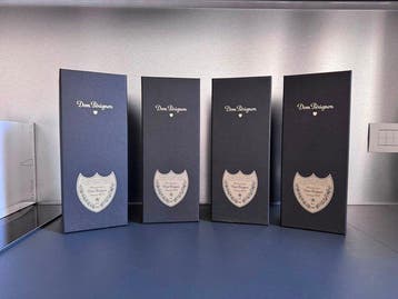 2012 Dom Pérignon - Champagne Brut - 4 Flessen (0.75 liter), Nieuw