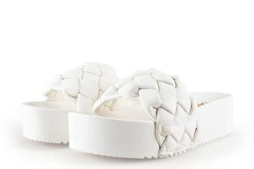 Colors of California Slippers in maat 41 Wit, Slippers, Verzenden, Wit, Zo goed als nieuw