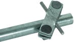 Dehn Pince de connexion pour tige de terre tubulaire St Tzn, Bricolage & Construction, Verzenden