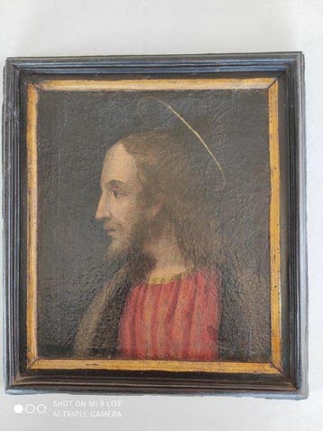 Scuola italiana (XVII-XVIII) - Cristo in profilo