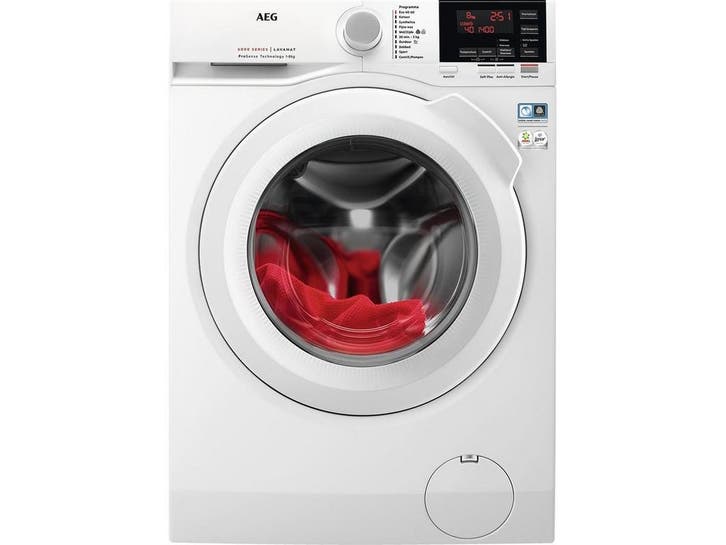 AEG L6FBSPORT - Wasmachine - ProSense - Wit, Elektronische apparatuur, Wasmachines, Zo goed als nieuw, Verzenden