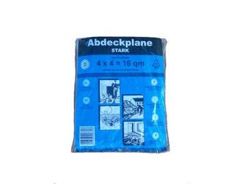 Veiling - 6x Afdekfolie - Lion 40Mu 4 x 4 m, Bricolage & Construction, Peinture, Vernis & Laque