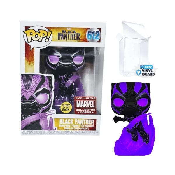 Funko Pop Marvel Black Panther  Black Panther   612, Collections, Jouets miniatures, Envoi
