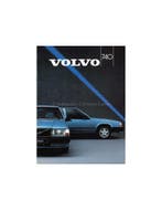 1987 VOLVO 740 BROCHURE NEDERLANDS, Nieuw