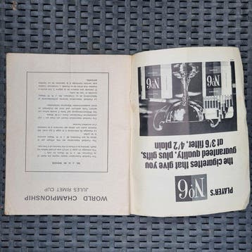 Fifa - Book - 1966 - Beperkte oplage