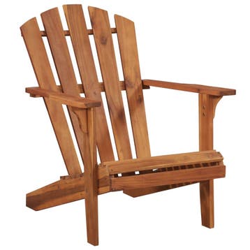 vidaXL Tuinstoel Adirondack massief acaciahout, Verzenden