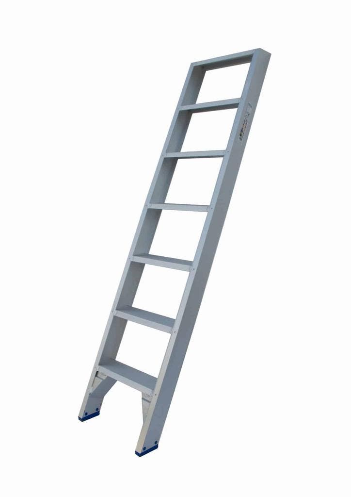 Solide enkele trap 7 treden - 1.75 meter, Doe-het-zelf en Bouw, Ladders en Trappen, Trap, Nieuw, Minder dan 2 meter, Ophalen of Verzenden