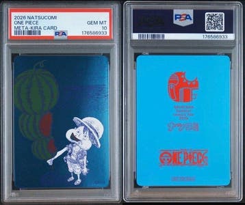 Shueisha - 1 Graded card - One Piece - Monkey D. Luffy Promo, Nieuw