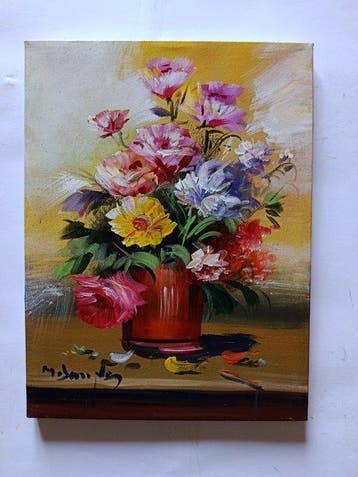 Mario Smeraglia (1950) - Composizione floreale