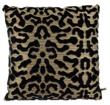 Kussen Claudi Talissa Indigo/Gold - 45x45