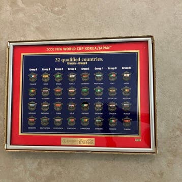 Sportbadge 2002 FIFA World Cup Korea/Japan Coca-Cola Limited, Nieuw
