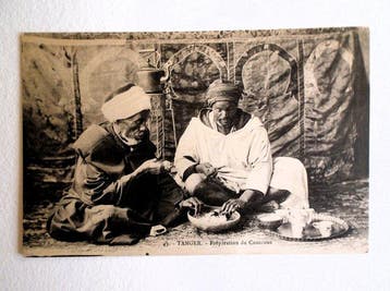 Marokko - Sultan - Pacha - Het Grote Gebed Ramadan -