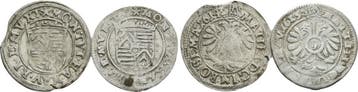 Lot 2 x 3 Kreuzer 1613, 1614 Hanau muntenberg: Philipp Mo..., Verzenden, België