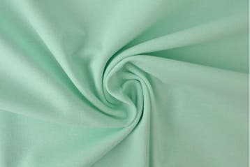 10 meter molton stof - Licht mint, Verzenden