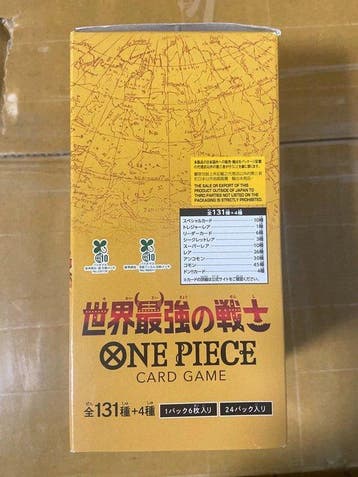 Bandai - 24 Box - One Piece - One Piece Card Game 4th, Nieuw