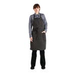 Chef Works Urban Dorset kort schort donkergrijs | 100%, Verzenden
