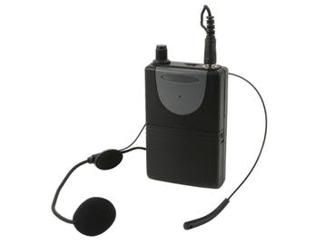 Qtx QHS-864.8 Headset Mic + UHF Beltpack QXPA-plus En PAV8, Nieuw