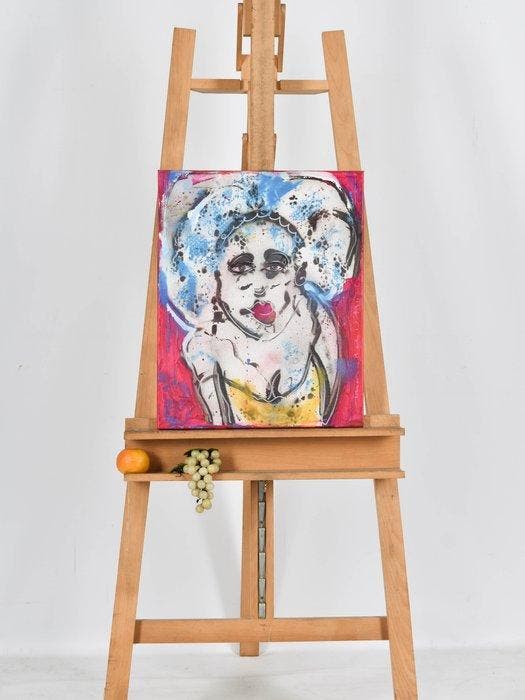 Marcel de With (1964) - Figure, Antiquités & Art, Art | Peinture | Moderne