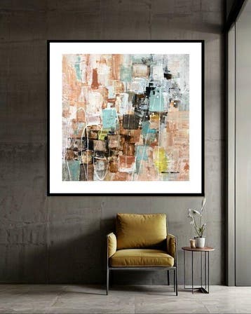 Dam Domido - Cheminement - 100 x 100 - NO RESERVE