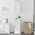 vidaXL Badkamermeubel Set met plank VIGO 2 pcs Wit en Antiek, Huis en Inrichting, Verzenden, Nieuw