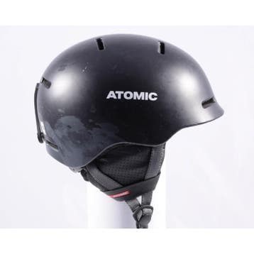 49 50 51 52 53 skihelm/snowboardhelm ATOMIC MENTOR JR, Black, Sport en Fitness, Verzenden, Gebruikt, Atomic