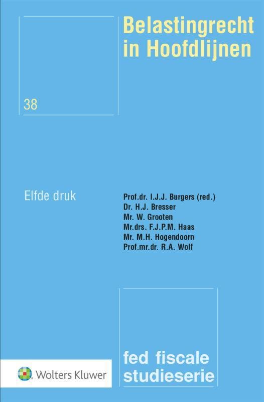Belastingrecht in Hoofdlijnen / Fed fiscale studieserie / 38, Livres, Science, Envoi