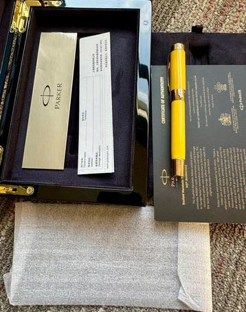 Parker - Duofold - Stylo à plume, Verzamelen, Pennenverzamelingen, Nieuw