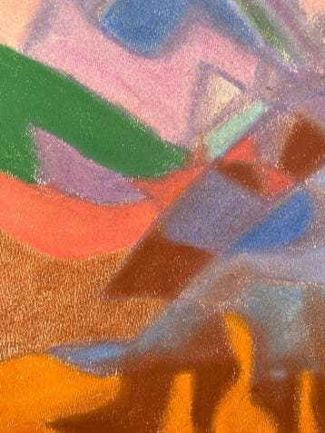 Jean Orange (1958-2025) - Abstraction Géométrique