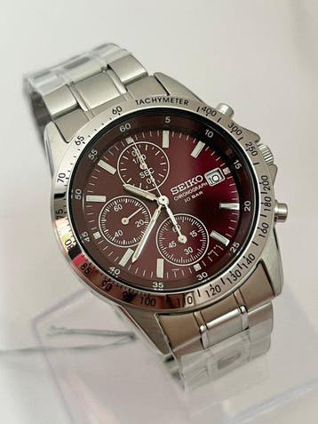 Seiko - Chronograph - Zonder minimumprijs - SBTQ045 - Heren