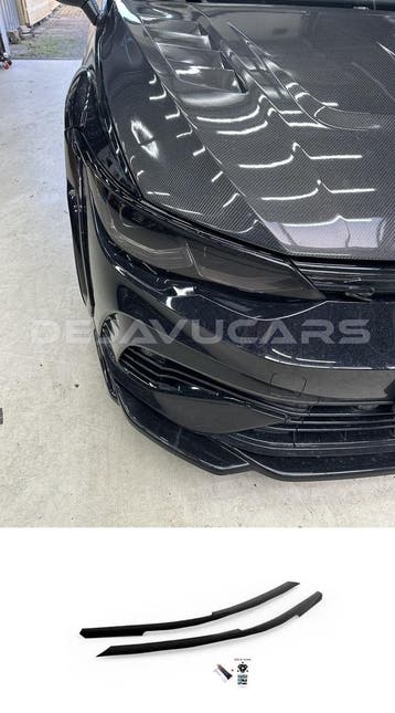 Koplamp Spoiler voor Volkswagen Golf 8 R GTI GTE GTD R line, Ophalen of Verzenden