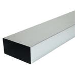 Rechthoekig (instort) kanaal 100 x 40 mm - staal - 1500 mm, Verzenden