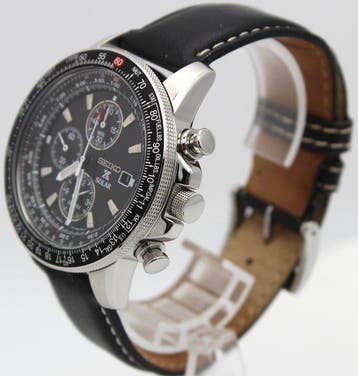 Seiko - PROSPEX SKY PROFESSIONAL Solar Chronograph - Zonder