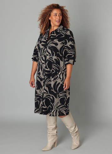 COLLETTA jurk1(48)Maat 46/48 (XL) of groter, Kleding | Dames, Verzenden, Nieuw, Maat 46/48 (XL) of groter, Overige kleuren