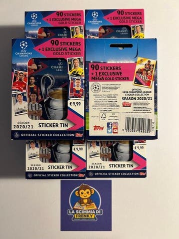 Topps - 6 Sealed box, Nieuw