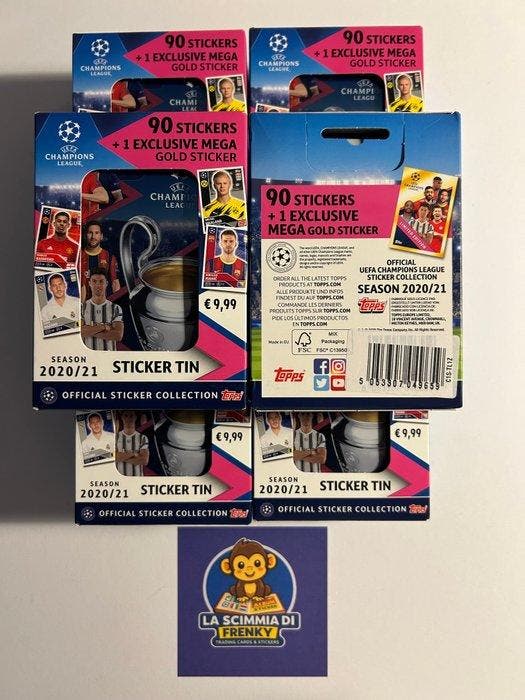 Topps - 6 Sealed box, Verzamelen, Stickers