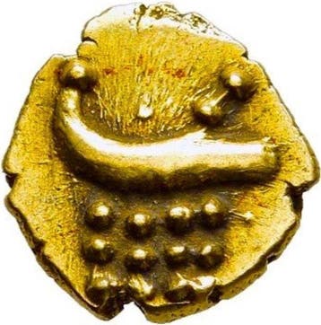 Inde, État princier. Gold Fanam 16th - 18th Century (Sans, Postzegels en Munten
