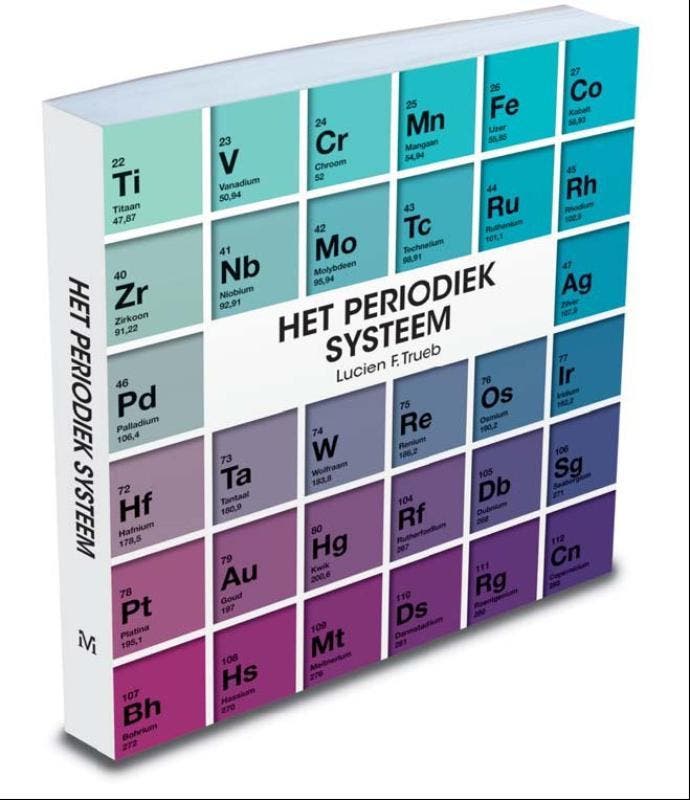 Het periodiek systeem 9789085712930 Lucien Trueb, Boeken, Wetenschap, Zo goed als nieuw, Verzenden