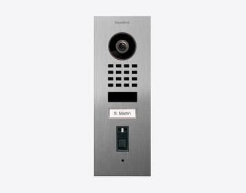 DoorBird D1101FV fingerprint inbouw geborsteld RVS, Ophalen of Verzenden, Nieuw