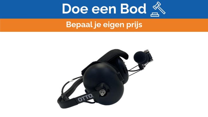 Bieden: OTTO Heavy Duty Headset V4-10747 - Marine & Industr, Watersport en Boten, Navigatiemiddelen en Scheepselektronica, Ophalen of Verzenden