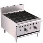 Lavasteengrill | Gas | 18kW | 615x800x590(h)mm CombiSteel, Verzenden, Nieuw in verpakking