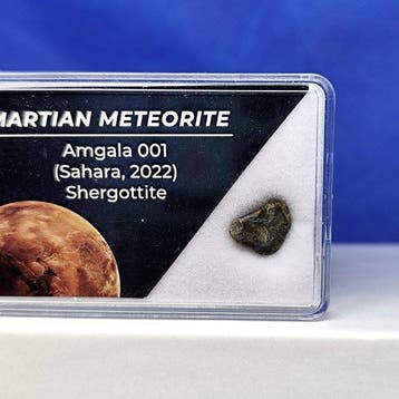 Authentieke MARTIAANSE METEORIET! Amgala 001 (Sáhara, 2022).