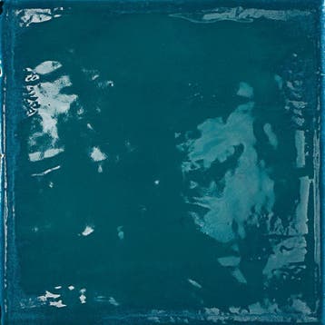 Vloertegel/Wandtegel Equipe Rain Blauw Glans 22,3x22,3, Ophalen of Verzenden, Vloertegels
