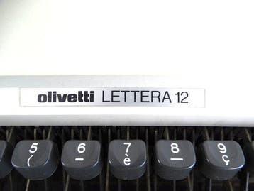 Mario Bellini - Olivetti, Lettera 12 - Machine à écrire -